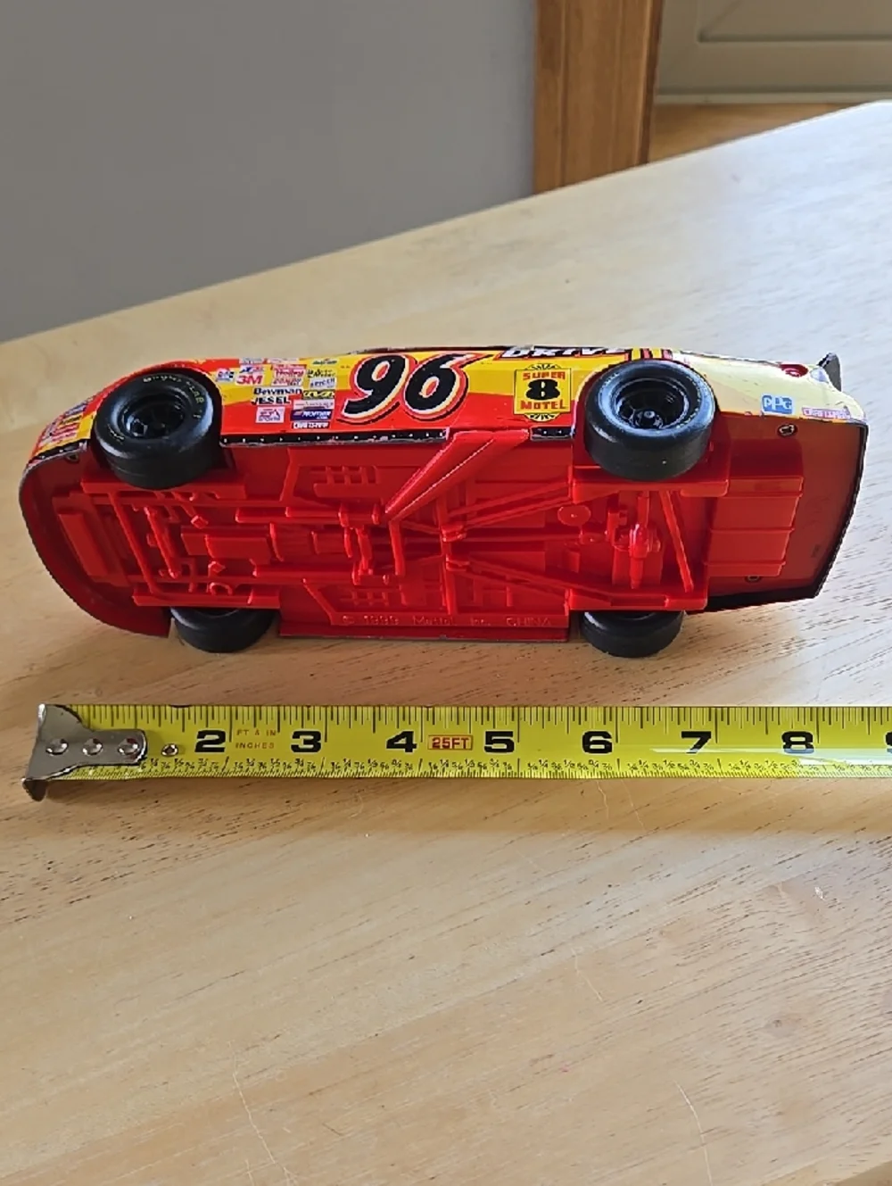 McDonald's Red and Black Race Car Toy - Kids Collectible